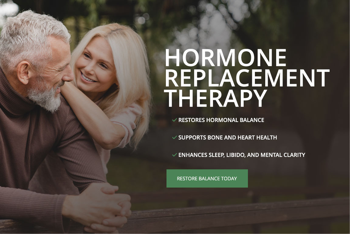bioidentical hormone replacement therapy, restores hormonal balance, supports bone and heart health, enhances sleep, libido, and mental clarity